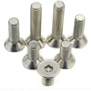 DIN7991 Hexagon Socket Countersunk Head Cap Screws